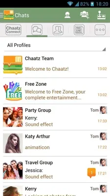 Chaatz android App screenshot 2